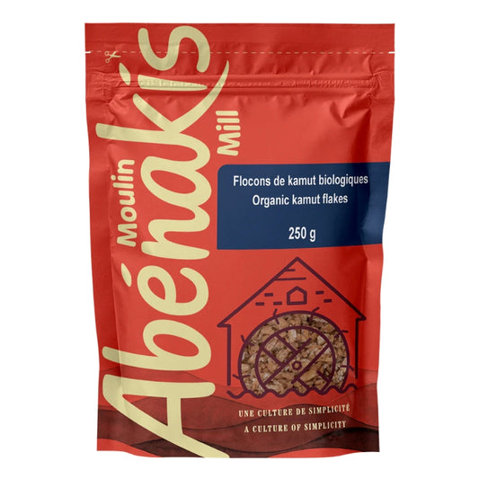 Abénakis Gourmet - Flocons de kamut bio - 250 g