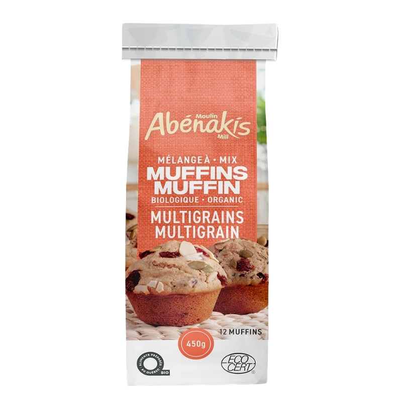 Abénakis Gourmet Mélange à Muffins - Multigrains Biologique