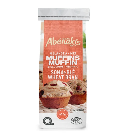 Abénakis Gourmet  Mélange à Muffins - Son de Blé Biologique