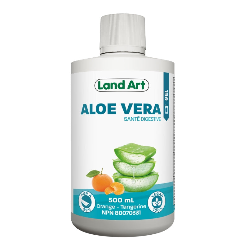 Land art Aloe Vera - Gel Buvable Orange Tangerine