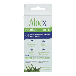 Aloex Gel Soulagement des Piqûres - Aloe Vera et bicarbonate de soude