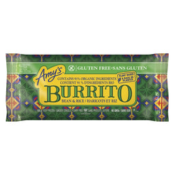 Amy's Kitchen - Burrito aux haricots et riz - Sans gluten - 156 g