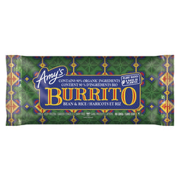 Amy's Kitchen - Burrito aux haricots et riz - sans produits laitiers - 170 g