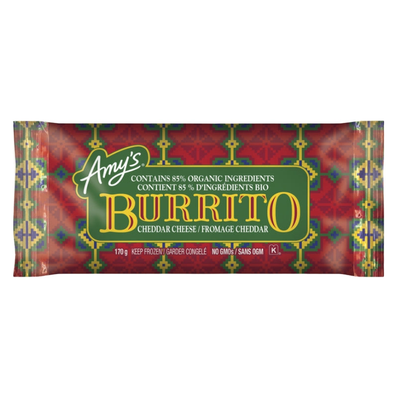 Amy'S Kitchen - Burrito fromage cheddar - 170 g