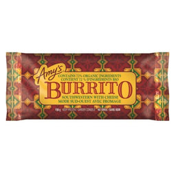 Amy's Kitchen - Burrito mode sud ouest avec fromage - 156 g
