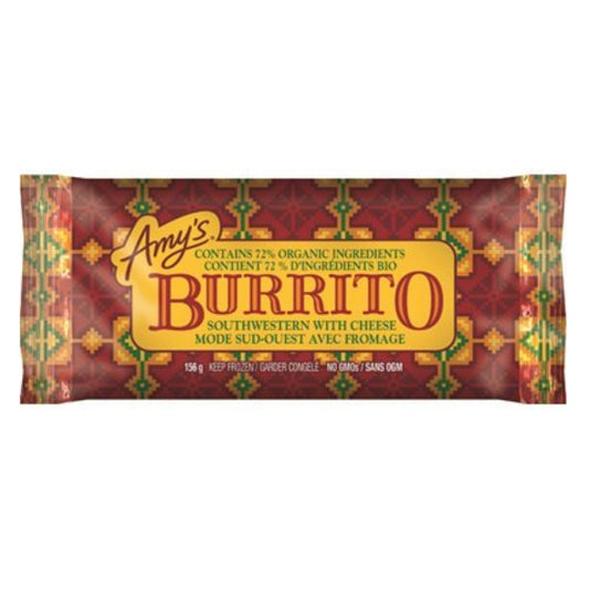 Amy's Kitchen - Burrito mode sud ouest avec fromage - 156 g