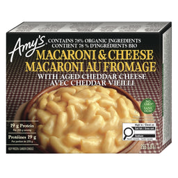 Amy's Kitchen - Macaroni au fromage - cheddar vieilli - 255 g