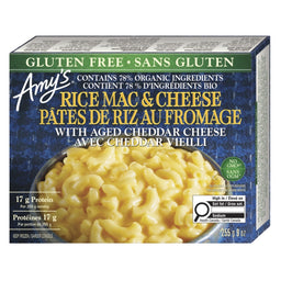 Amy's Kitchen - Pâtes de riz au fromage - Cheddar vieilli - 255 g