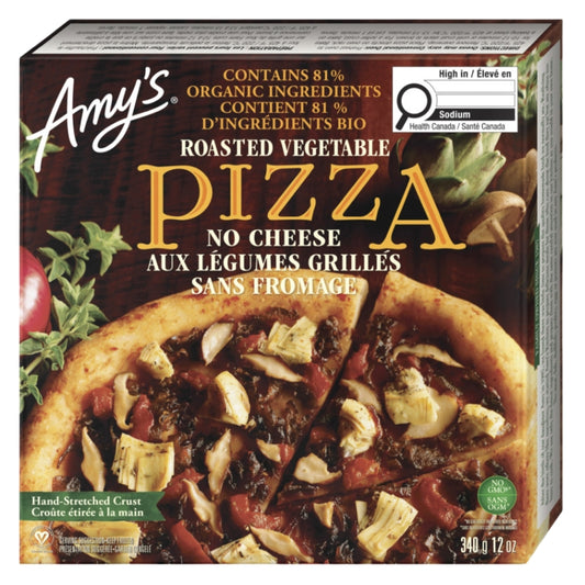 Amy's Kitchen - Pizza aux légumes rôtis - 340 g