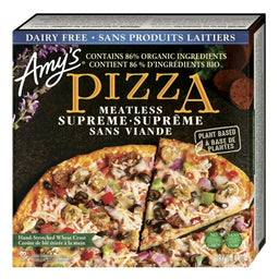 Amy's Kitchen - Pizza suprême sans viande - 397 g