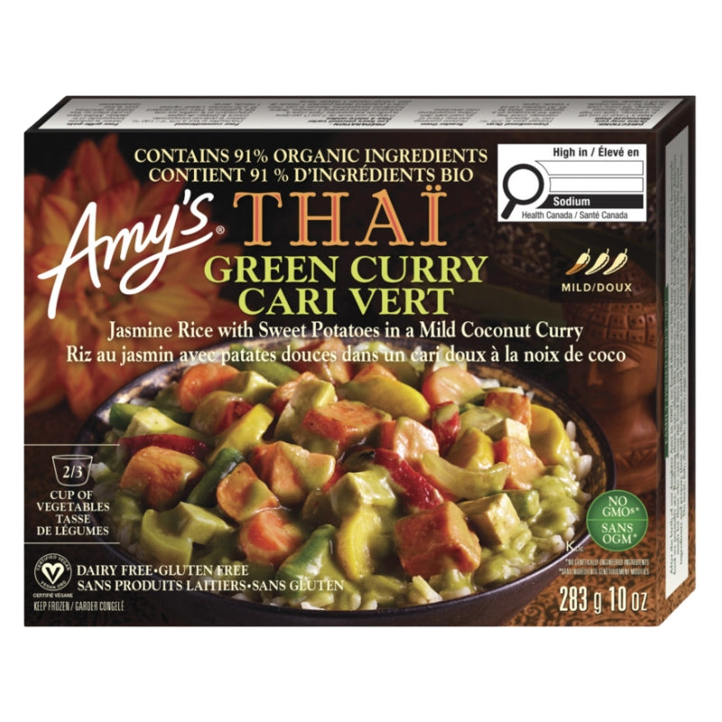 Amy's Kitchen - Thaï - Cari vert - 283 g
