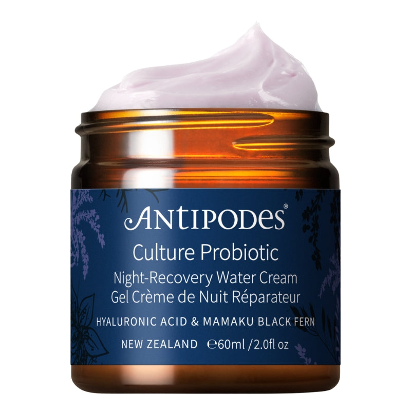 Antipodes - Culture probiotic - Gel crème de nuit réparateur - 60 ml