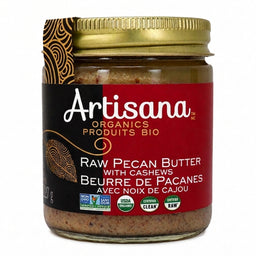 Artisana Organics Beurre de noix de pacanes cru aux noix de cajou - Biologique
