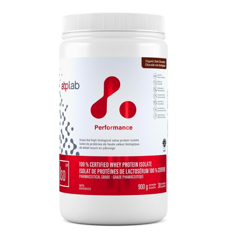 ATP LAB - ISO Chocolat noir biologique - 900g