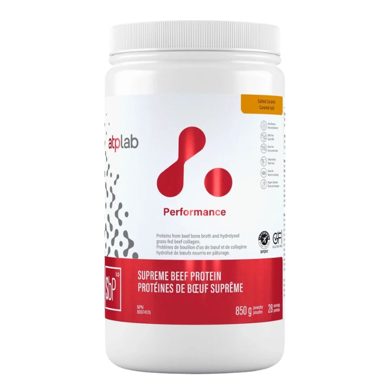 Atp Lab - Protéines de boeuf suprême - Caramel salé - 850 g