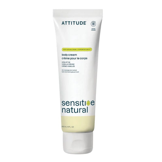 Attitude Crème corps - Peau sensible - Crème vanillée
