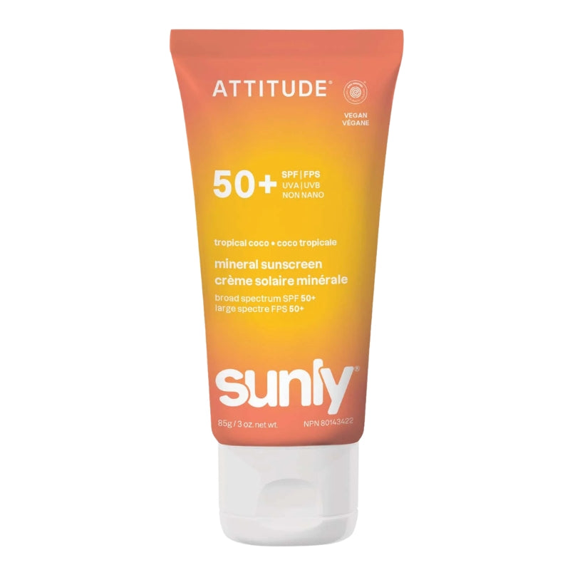 Attitude - Écran solaire 50 FPS - Coco tropicale - 85 g