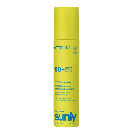 Attitude - Écran solaire enfants 50 FPS vaporisateur - Sans odeur - 85 g