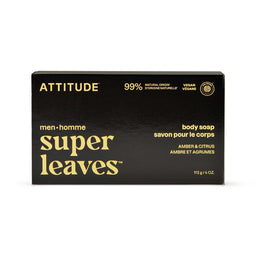 attitude Super leaves Homme - Savon - Ambre & Agrumes