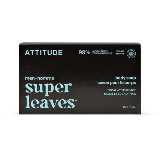 Attitude Super leaves Homme - Savon - Sauge & Eucalyptus