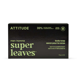 attitude Super leaves Homme - Savon corps - Matcha & Bergamote