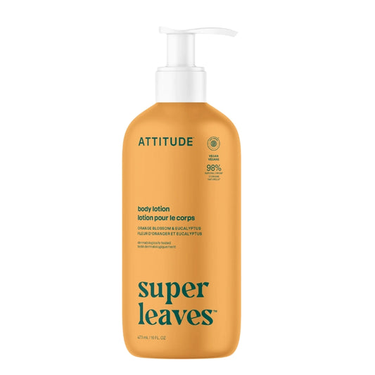 attitude lotion corps - fleur d'oranger et eucalyptus 473ml