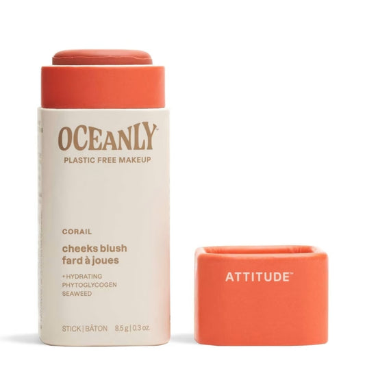 attitude Oceanly Fard à Joues en Bâton - Corail Cream Blush Stick