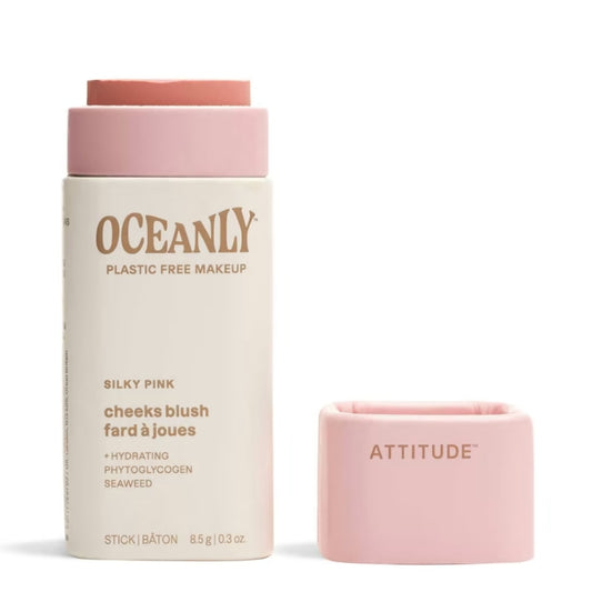 attitude Oceanly Fard à Joues en Bâton - Silky Pink Cream Highlighter Stick