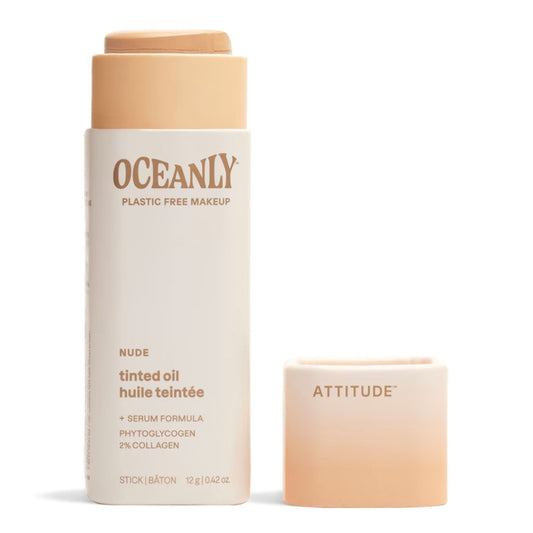 attitude oceanly Huile teintée Visage en Bâton - Nude Light Coverage Tinted Oil Stick