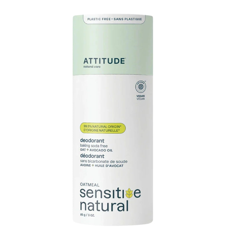 ATTITUDE Sensitive natural déodorant - huile d'avocat et avoine