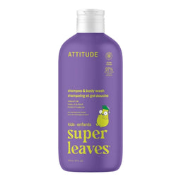 Attitude Little Leaves Shampoing et gel douche - Poire et Vanille Little Leaves shampoo & body wash - Vanilla & Pear
