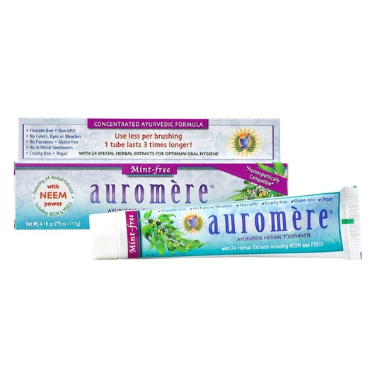 auromere Dentifrice ayurvédique - Sans menthe