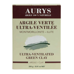 Aurys Argile verte ultra ventilée 250g