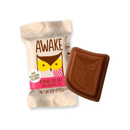 awake Bouchées au chocolat caféinées – chocolat noir aux amandes et sel de mer 