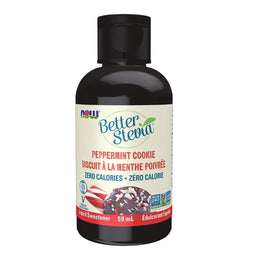Better Stevia - Édulcorant liquide - Biscuit à la menthe poivrée - 59 ml