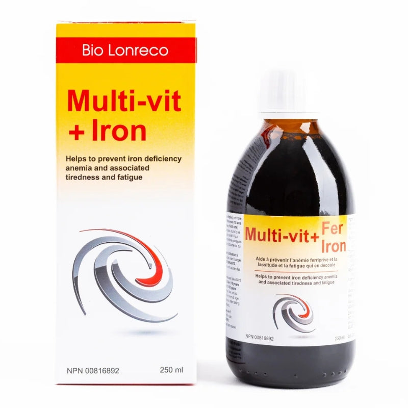 Bio Lonreco - Multi-vit + Fer - 250 ml