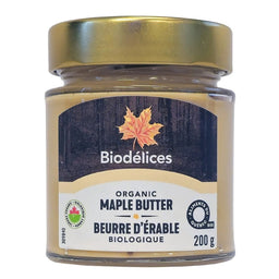 Biodélices - Beurre d'érable bio - 200 g
