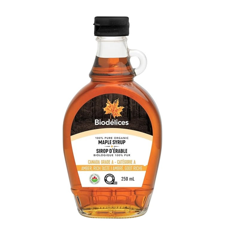 biodelices sirop erable pur 