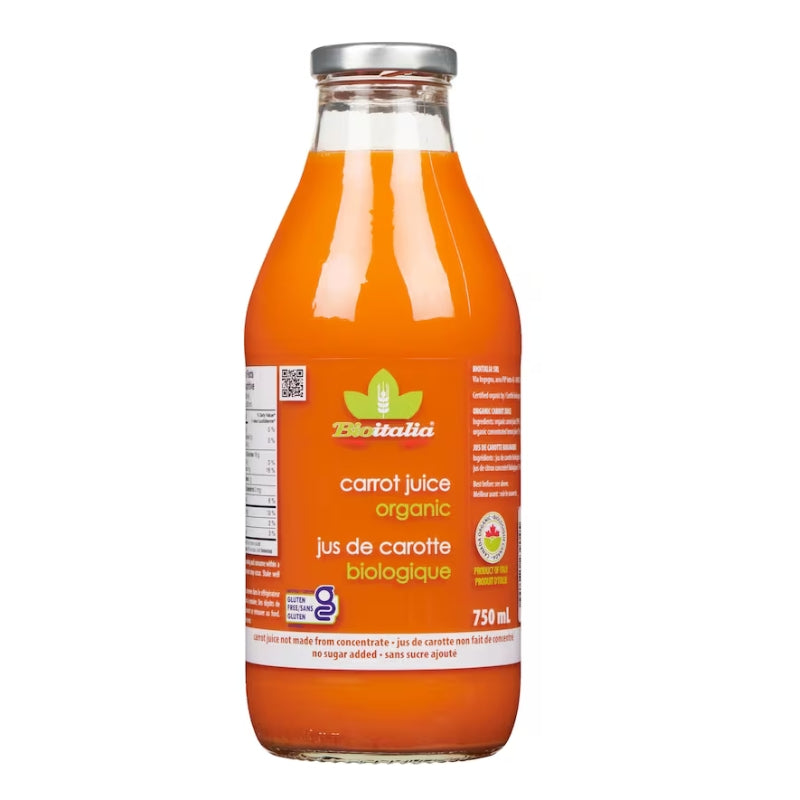 Bioitalia - Jus de carotte biologique - 750 ml