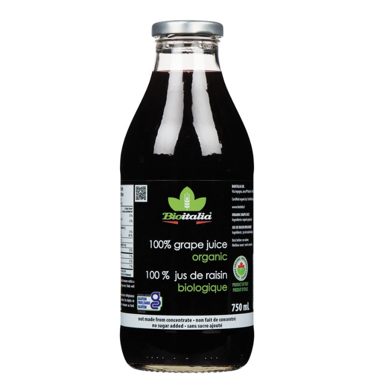 Bioitalia - Jus de raisin biologique - 750 ml
