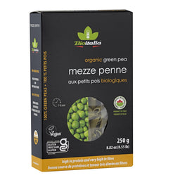 Pâtes de Petits Pois Biologiques - Mezze penne