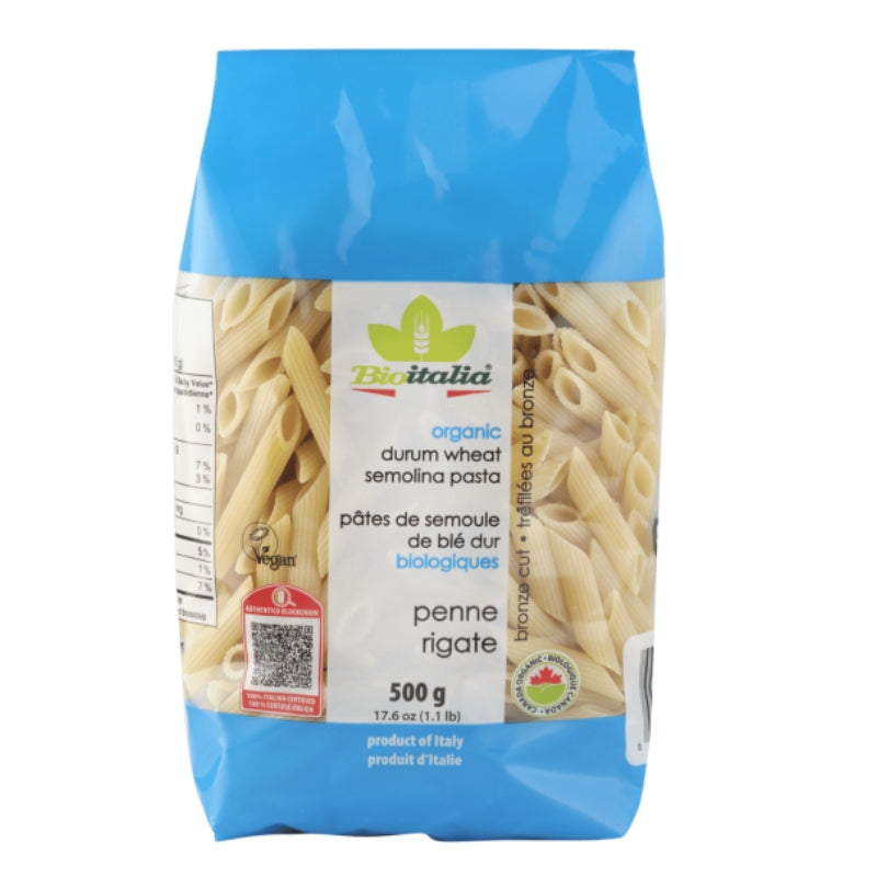 bioitalia Pâtes biologiques - Penne Rigate
