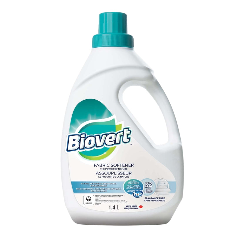 Biovert - Assouplisseur - Sans fragrance - 1,4 L