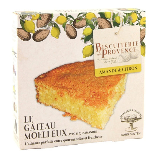 Biscuiterie de Provence - Gâteau moelleux - Amande et citron - 240 g