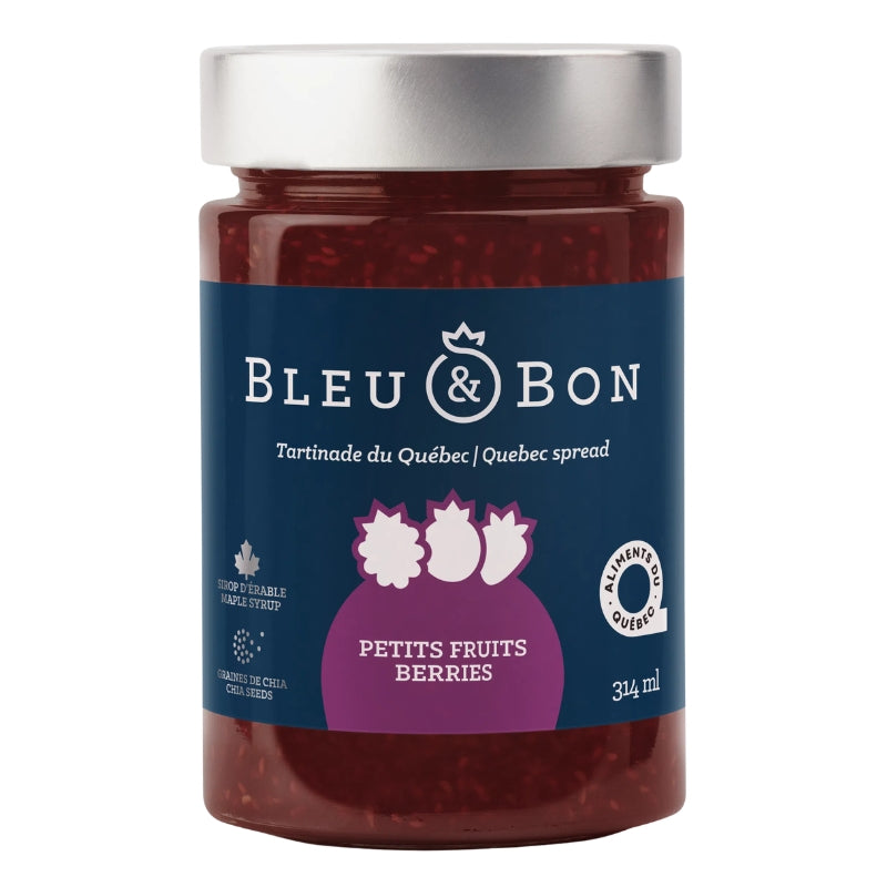 Bleu & Bon - Tartinade de petits fruits - 314 ml