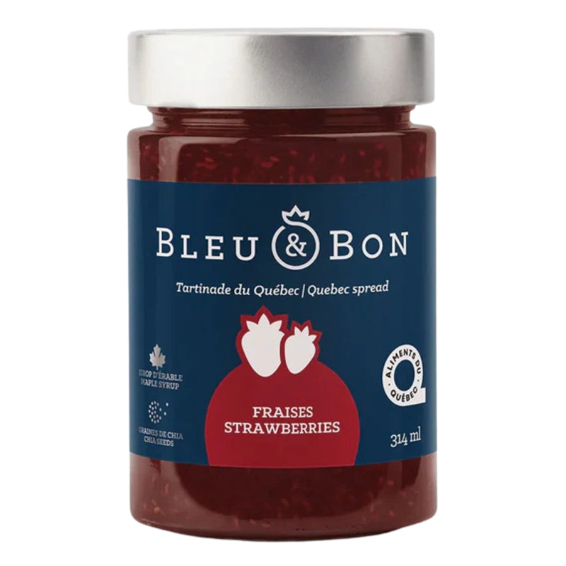 Bleu & bon  - Tartinade - Fraises - 314 g