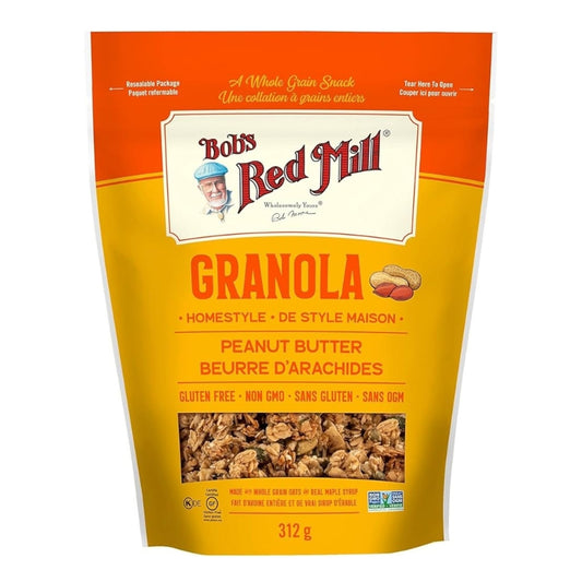 Bob's red mill - Granola - beurre d'arachides - 312 g