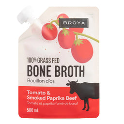 Broya - Bouillon d'os de boeuf tomate et paprika fumé - 500 ml