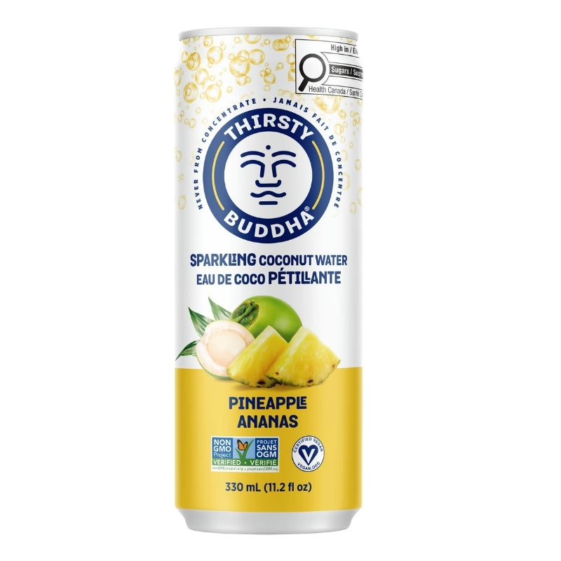 Buddha Brands Eau de coco pétillante -ananas