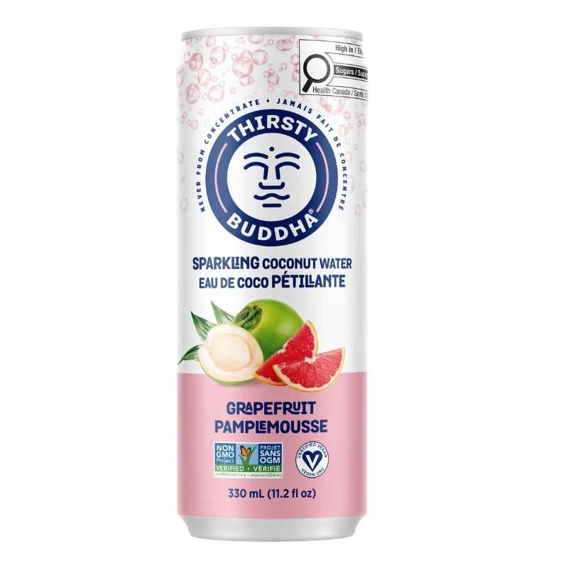 Buddha Brands Eau De Coco Pétillante - Pamplemousse